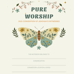 2025 Pure Worship - Digitales Convention Notizbuch