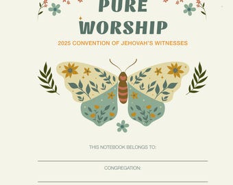 2025 Pure Worship - Digitales Convention Notizbuch
