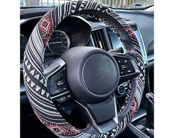 Inca Aztec Ethnic Universal Car Steering Wheel Cover, Cute Car Accessories, Gift for Her/Him