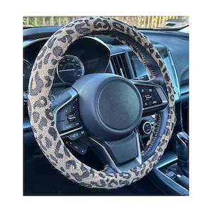 Zone Tech Car Steering Wheel Bling 12V Heated Cover - Classic Black and  White Diamonds Rhinestone Premium Quality Ultra Comfortable Leather