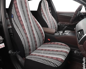 Inca Blanket Handmade Car Seat Covers: Front Seat, Gift for Her/Him