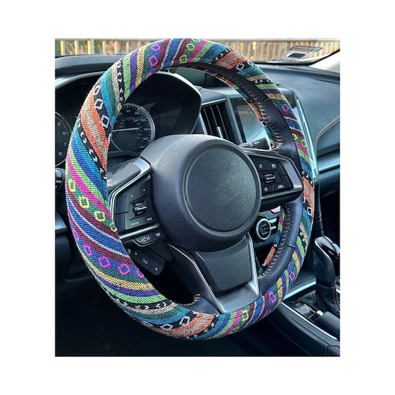 Peruvian Blanket Ethnic Car Steering Wheel Cover for Vehicles 15 Inches Nonslip Steering Wheel Protector Gift for Her him Etsy