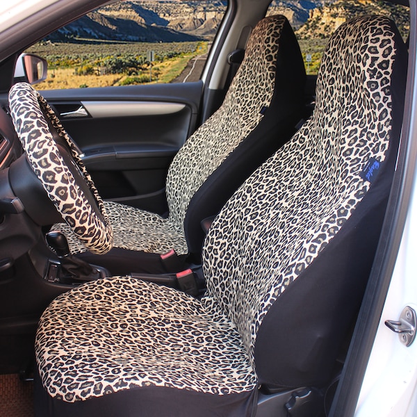 Leopard Print Seat Covers Etsy