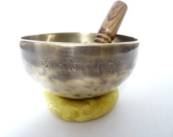 Full Moon Tibetan Singing Bowl: Sound Therapy, Note F4 Heart
