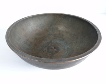 Antique Manipuri Shiva Lingam Singing Bowl: Himalayan Sound Therapy, Note F#3