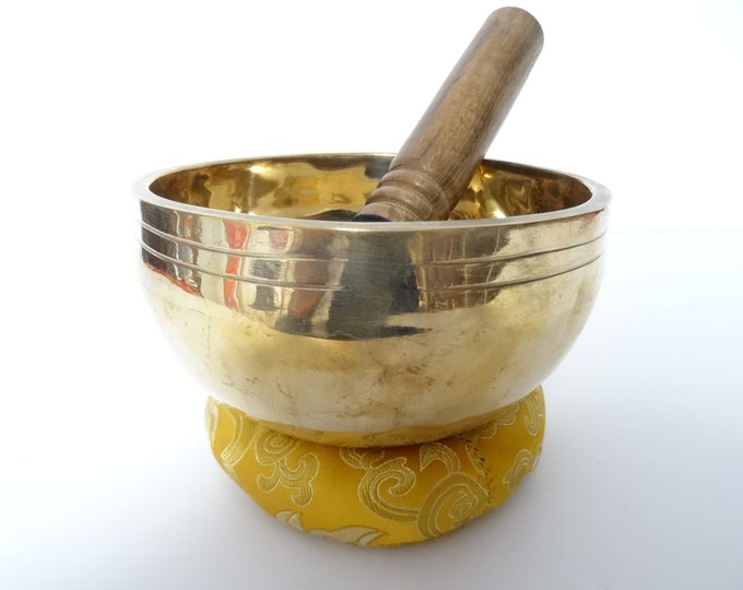 Tibetan Singing Bowl, New Jhumka Sound Therapy Sound Healing Mediation. Note B4