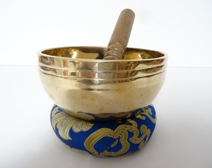 Tibetan Singing Bowl, New Jhumka Sound Therapy Sound Healing Mediation. Note A#4
