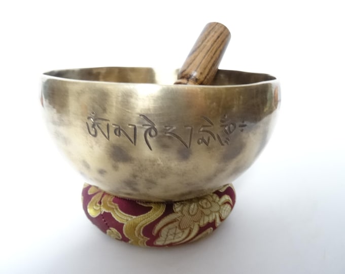 Full Moon Tibetan Singing Bowl: Sound Therapy, Note D#4 Sacral