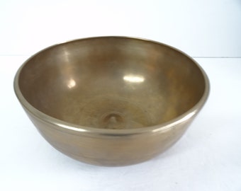 Antique Shiva Lingam Singing Bowl: Himalayan Sound Healing, Note A#2