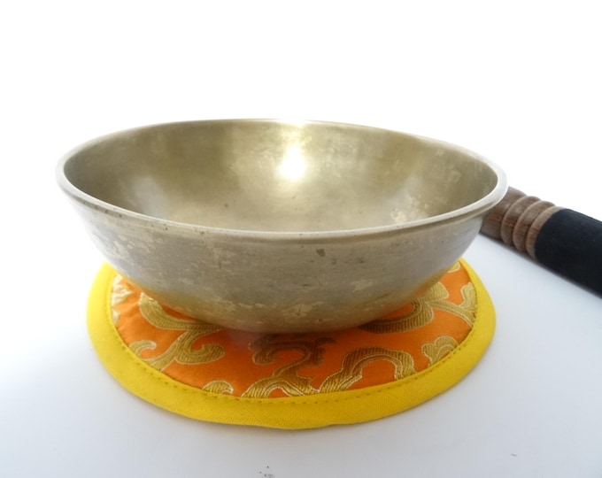 Antique Manipuri Tibetan Singing Bowl Meditation Himalayan Sound Therapy Healing C4