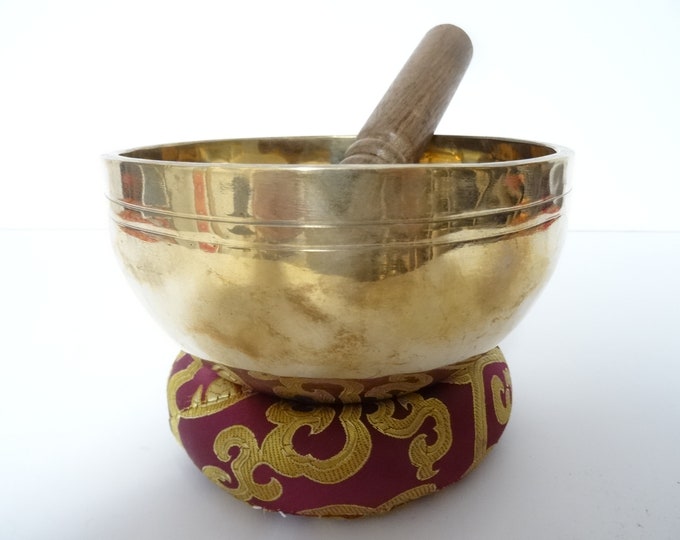 Tibetan Singing Bowl, New Jhumka Sound Therapy Sound Healing Mediation. Note A#4