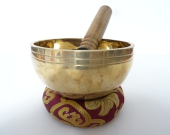 Tibetan Singing Bowl, New Jhumka Sound Therapy Sound Healing Mediation. Note B4