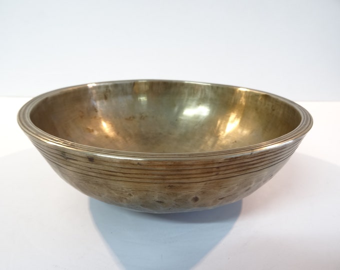 Antique Manipuri Tibetan Singing Bowl Meditation Himalayan Sound Therapy Healing B3