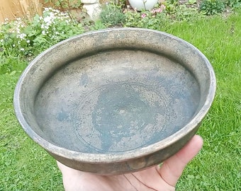 Antique Shiva Lingam Singing Bowl: Himalayan Sound Therapy, Note F#4