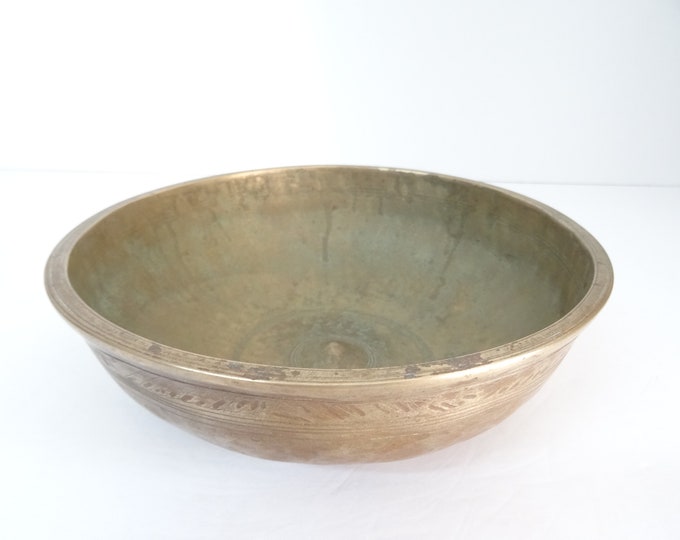 Rare Antique Manipuri Shiva Lingam Tibetan Singing Bowl Himalayan Sound Healing Therapy Note B3