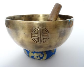 Full Moon Tibetan Singing Bowl Sound Therapy Healing Tibetan Himalayan Buddhism Note C#4 Root