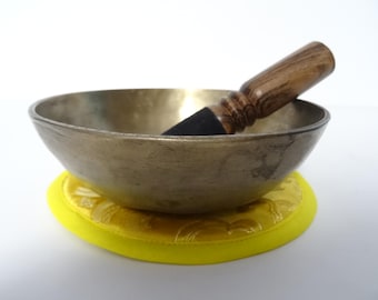 Antique Manipuri Tibetan Singing Bowl Meditation Himalayan Sound Therapy Healing A#3