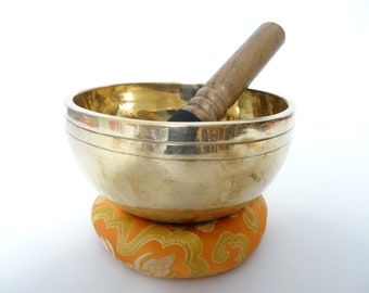 Tibetan Singing Bowl, New Jhumka Sound Therapy Sound Healing Mediation. Note B4