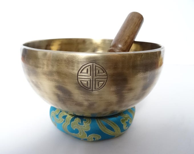 Full Moon Tibetan Singing Bowl: Sound Therapy, Note C4 root
