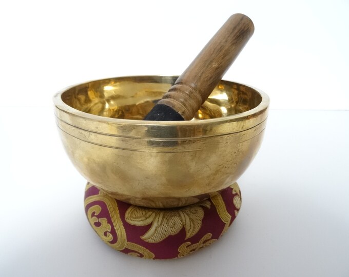 Tibetan Singing Bowl, New Jhumka Sound Therapy Sound Healing Mediation. Note B4