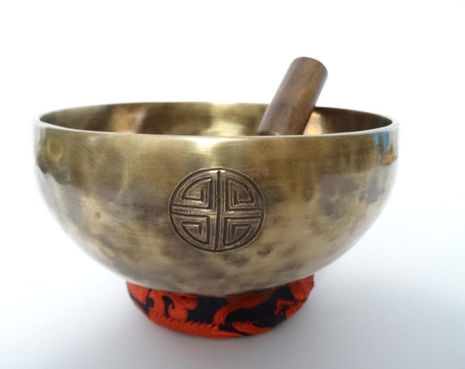 Full Moon Tibetan Singing Bowl Sound Therapy Healing Tibetan Himalayan Buddhism Note C#4 Root