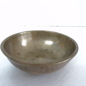 Seltene Antike Manipuri Shiva Lingam Tibetische Klangschale Himalaya Klangheilungstherapie Note G#4