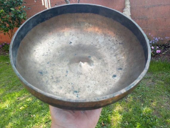 希少なアンティーク シヴァ リンガム チベット シンギング ボウル