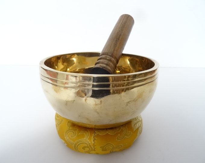 Tibetan Singing Bowl, New Jhumka Sound Therapy Sound Healing Mediation. Note B4