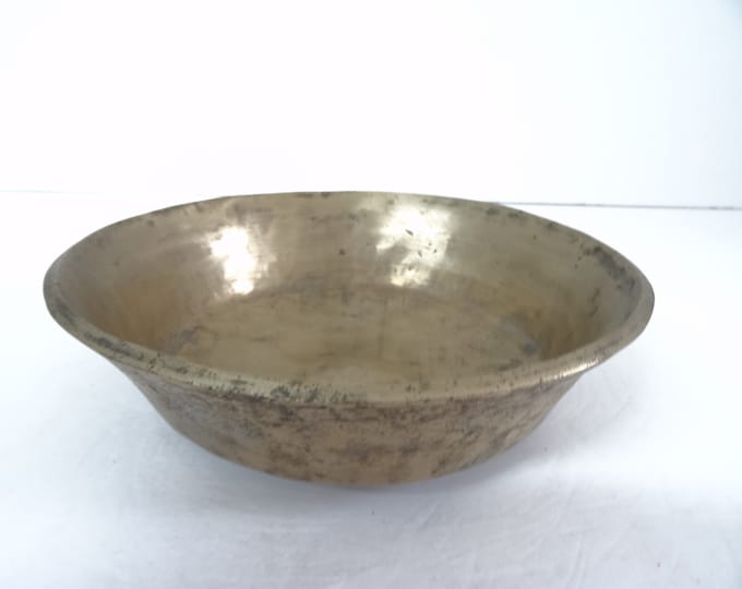 Rare Antique Museum Quality Shaman Talking Bowl Water Bowl Shiva Lingam Tibetan Singing Bowl Himalayan Sound Healing Therapy Note B3