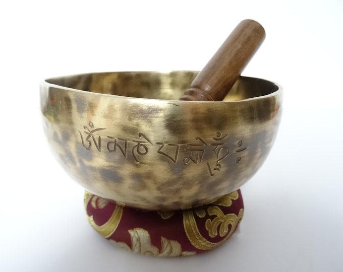 Full Moon Tibetan Singing Bowl: Sound Therapy, Note D#4 Sacral
