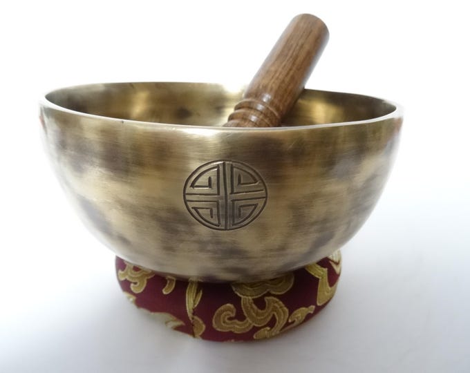 Full Moon Tibetan Singing Bowl: Sound Therapy, Note D#4 Sacral