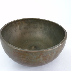 Seltene Antike Museum Qualität Shiva Lingam Tibetische Klangschale Himalaya Klangheilungstherapie Note A3