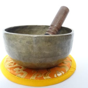 Antique, Ancient, Thadobati Cup, Tibetan Singing Bowl, Hand Hammered Himalayan, Note G4