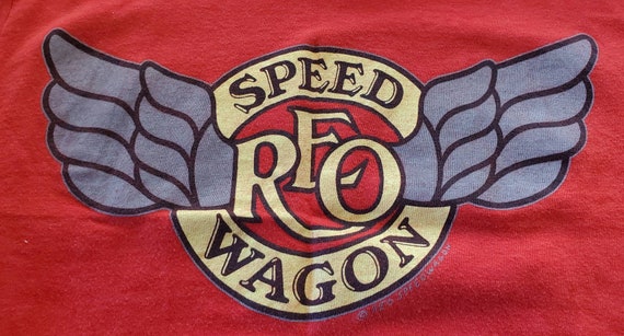 Vintage 80s REO Speedwagon band Tee