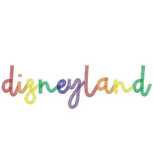 Happiest Place on Earth. Magical Park Machine Embroidery Design