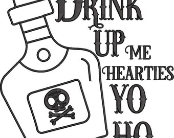 Drink Up Me Hearties Etsy