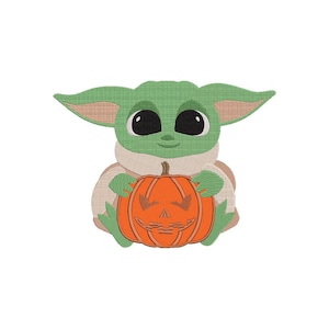 子供のハロウィーン機械刺繍デザイン。5つのサイズ