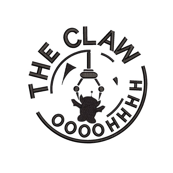 White Claw / Toy Story Aliens Mashup Machine Embroidery Design.