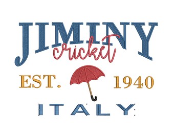 Diseño de bordado a máquina de la Universidad de Pepito Cricket