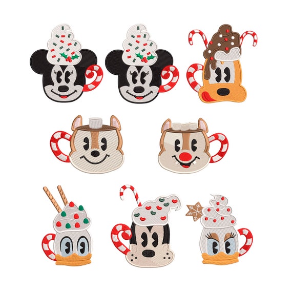 BUNDLE - Mickey, Minnie, Daisy, Donald, Goofy, Pluto, Chip & Dale