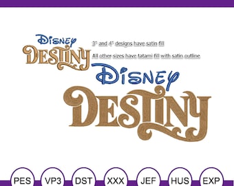 Magical Mouse Cruise Ship Destiny Machine Embroidery.