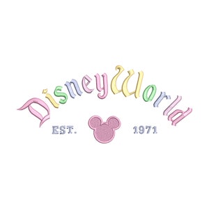 Most Magical Place on Earth. Magical Park Machine Embroidery Design