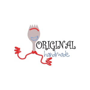 Toy Story &quot;Forky&quot; Machine Embroidery Design.