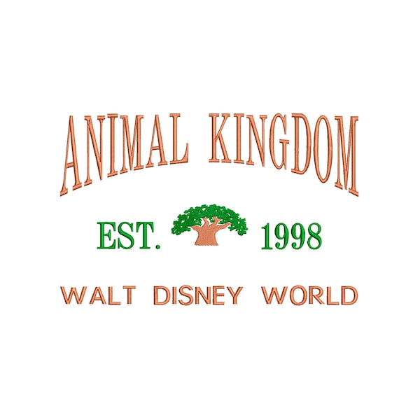 Animal Kingdom Machine Embroidery Design. Established 1998