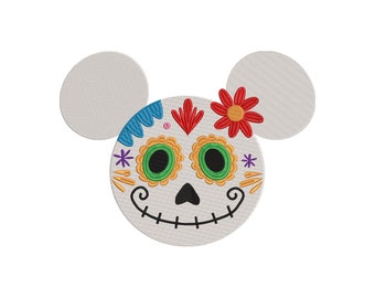 BUNDLE - Coco inspired Machine Embroidery Design. 7 sizes Day of the Dead Mickey and Minnie