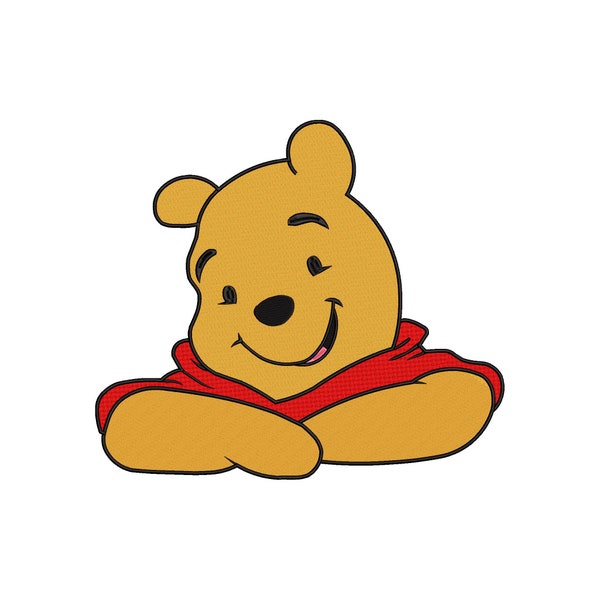 Winnie the Pooh's Machine Embroidery Design.