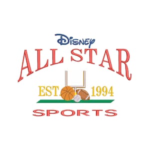 All Star Sports Embroidery Design. Established 1994