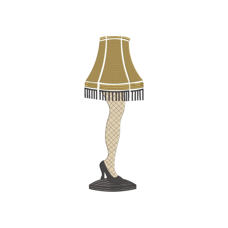 Download Inspired By A Christmas Story Movie The Famous Leg Lamp Machine Embroidery Design Art Collectibles Embroidery Kromasol Com