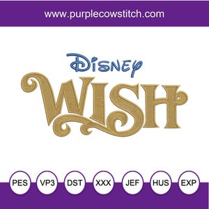 Magical Mouse Cruise Ship Wish Machine Embroidery.