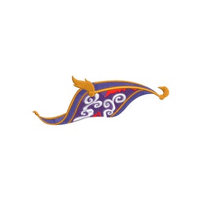 Magic Flying Carpet from Aladdin Machine Embroidery.